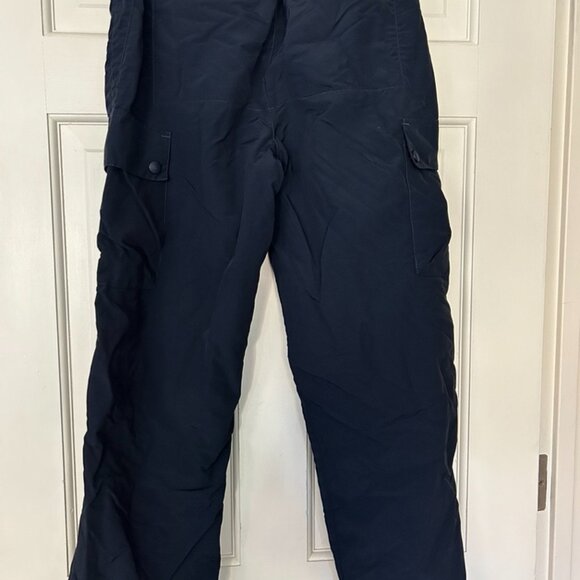 Lands' End Kids Navy 14 Husky Lined Wind Pants - Picture 1 of 13